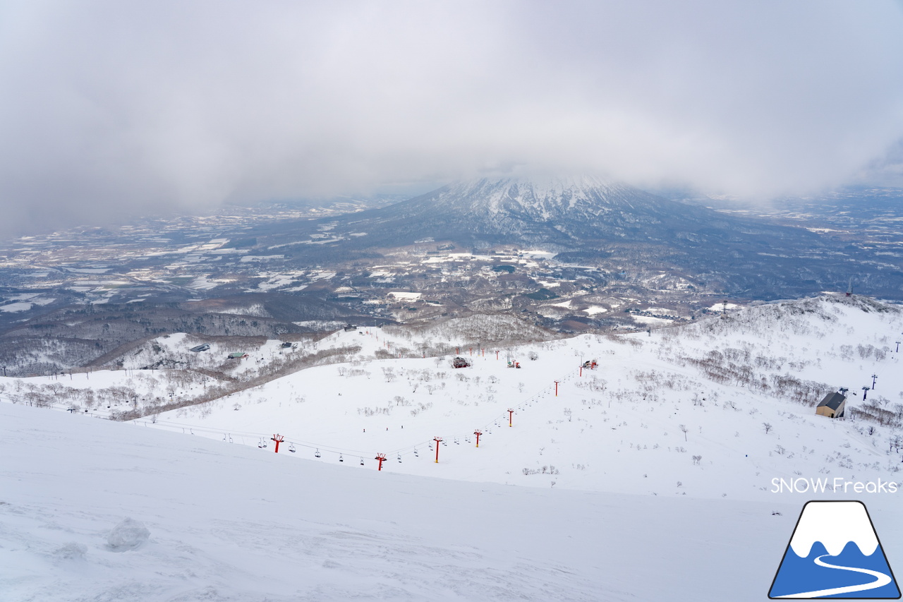 ニセコビレッジ ＆ ニセコ東急グラン・ヒラフ｜久しぶりの新雪で有終の美。ニセコビレッジスキーリゾート2022-2023シーズン営業最終日。